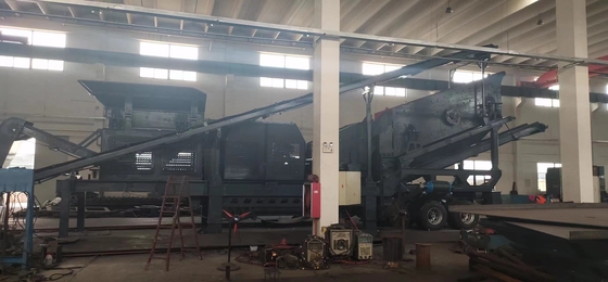 Advanced Technology Mobile Jaw Crusher with Vibrating Screen and Feeder 1