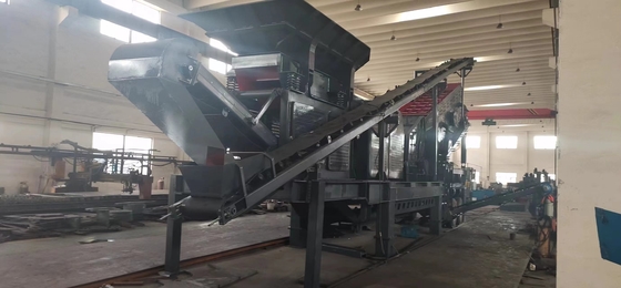 Advanced Technology Mobile Jaw Crusher with Vibrating Screen and Feeder 1