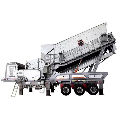 Customizable Color Limestone Mobile Impact Crusher with Screen and Advanced Technology