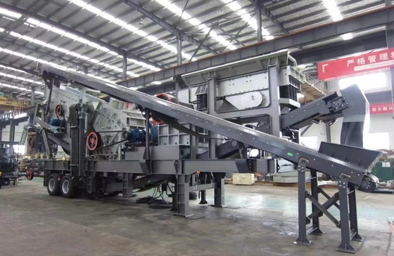 Y3S1848F1210/Y3S1860F1214/Y3S2160F1315 Mobile Crusher with Jaw Impact Conr from Chinese