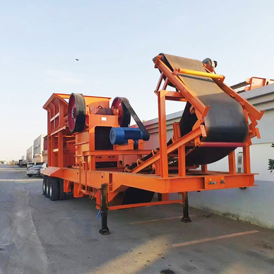 60-300 Tph Mobile Stone Crusher with Advanced Technology and Low Maintenance Cost