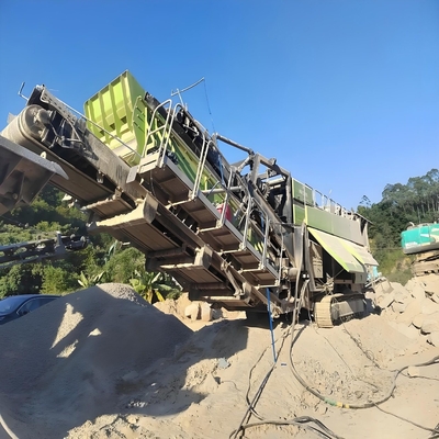 60-300 Tph Mobile Stone Crusher with Advanced Technology and Low Maintenance Cost