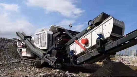 70-150tph Ore Mobile Jaw Crusher Machine Line with and YD1349E912 Technical Guidance