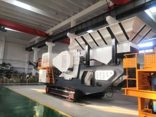 70-150tph Ore Mobile Jaw Crusher Machine Line with and YD1349E912 Technical Guidance