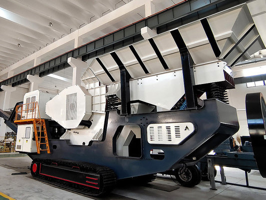 Mobile Wheel/Crawler Jaw Impact Cone Hammer Crusher with YD938E69/YD1142E710/YD1349E912