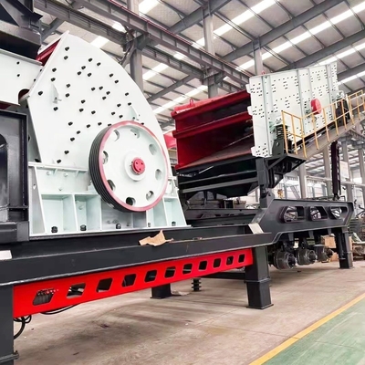 Portable Jaw Impact Cone Crusher for Plimestone Granite Crushing YD938E69/YD1142E710