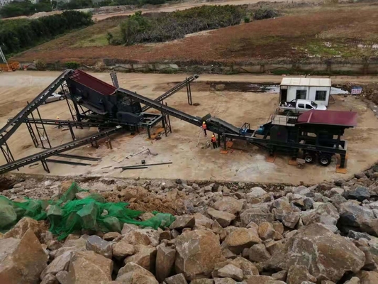 Portable Jaw Impact Cone Crusher for Plimestone Granite Crushing YD938E69/YD1142E710