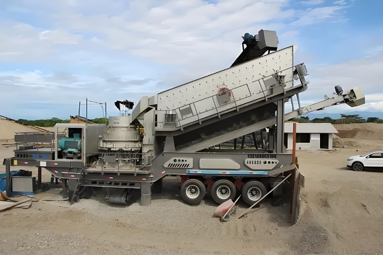 Y3S1548Y55/Y3S1848Y90/Y3S1860Y160/Y3S2160Y220 Mobile Cone Crusher for Construction Waste