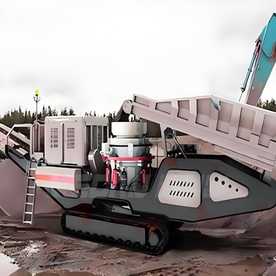 Customization Mobile Cone Crushing and Screening Station with 75-264.5kw Motor Power