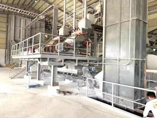 PC4008-75 Motor Type AC Motor Coarse Powder Hammer Mill Production Line Machine Plant