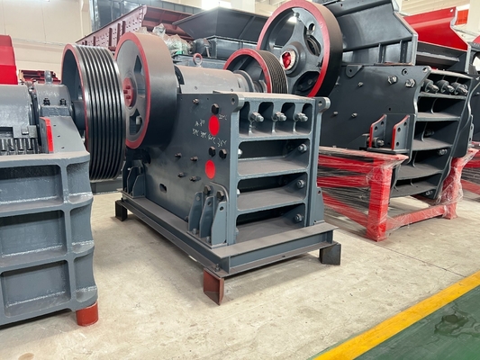 Direct Marketing of 10-100tph Limestone Jaw Crusher with Inlet Size 900*600mm