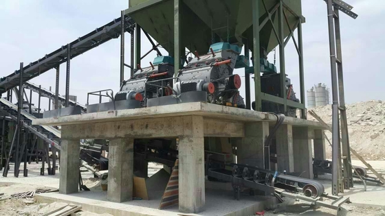 800-1000mm/960-1000mm/550-800mm Rotationl Speed Coarse Powder Hammer Mill Production Line