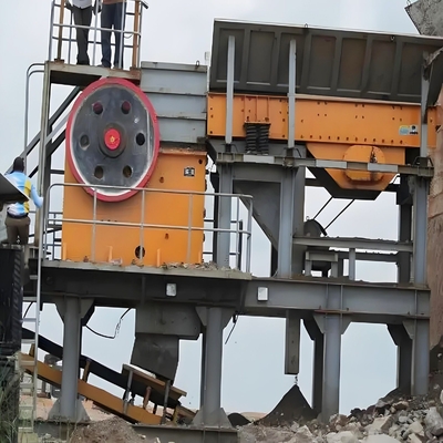 Complete Rock Crushing Machine Stone Jaw Crusher with Screening Line at Affordable