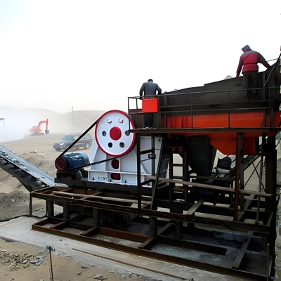 Complete Rock Crushing Machine Stone Jaw Crusher with Screening Line at Affordable