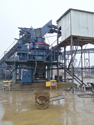 Quartz Stone Granite Basalt Diabase VSI Vertical Shaft Impact Crusher 0-35mm Input Size