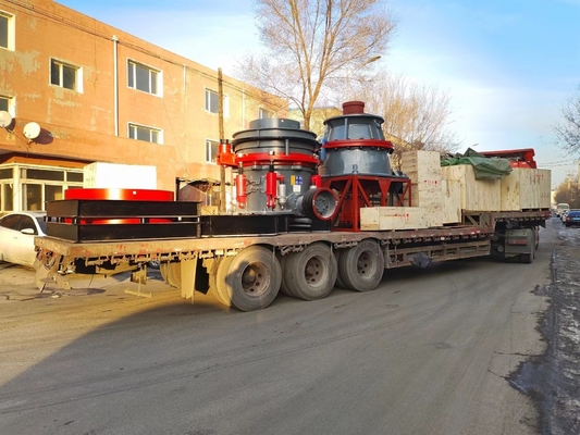 30-280kw Motor Power Customization Spring Cone Crusher for Medium Hardness Brittle Ore