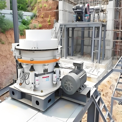 76-320mm Inlet Size HP Series 1200 Hydraulic Cone Crusher for Limestone Materials