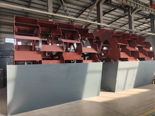 Wheel Sand Washer with Rotation Speed 5-21r/Min Motor Type AC Motor